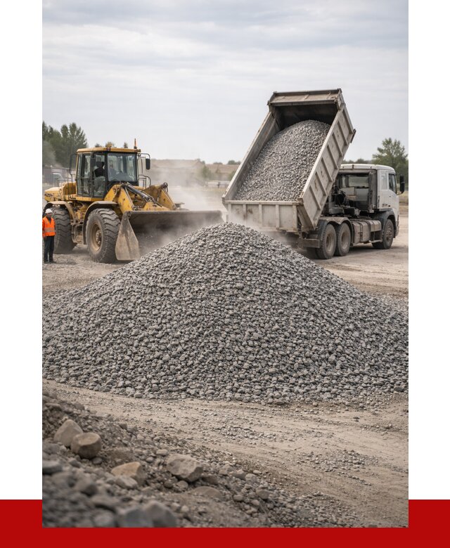 Купить щебень с доставкой в Кунгуре от 2564 руб. | ПРОНЕРУДКнг