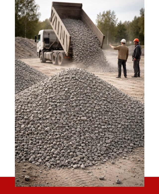 Гранитный щебень фракция 0-5 в Кунгуре от 2974 руб ПРОНЕРУДКнг