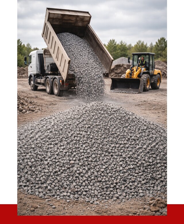 Гранитный щебень фракция 5-10 в Кунгуре от 3282 | ПРОНЕРУДКнг