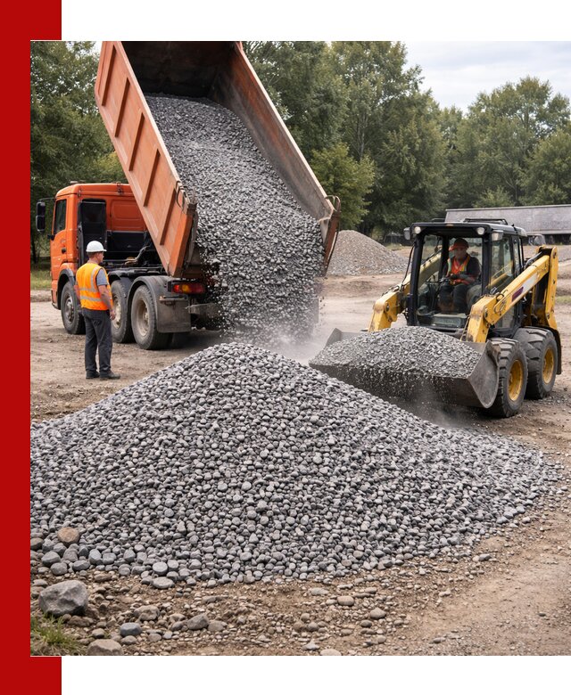 Купить гранитный щебень фракции 5–10 в Кунгуре с доставкой