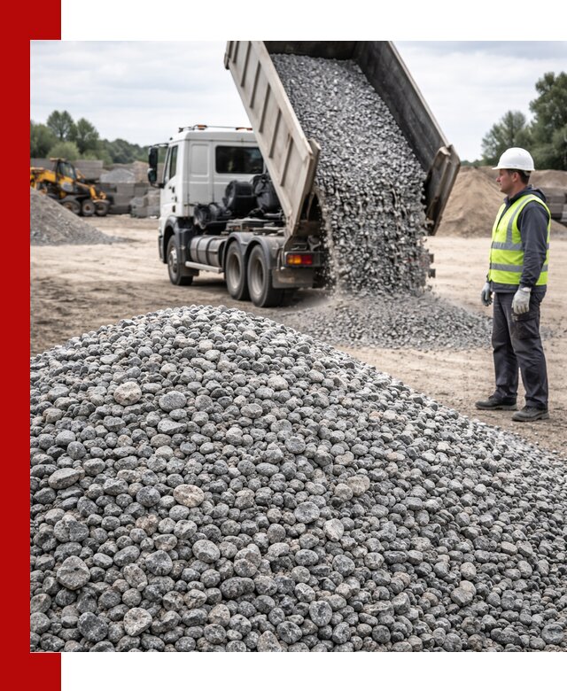 Доставка и продажа гранитного щебня фракции 5-20 в Кунгуре