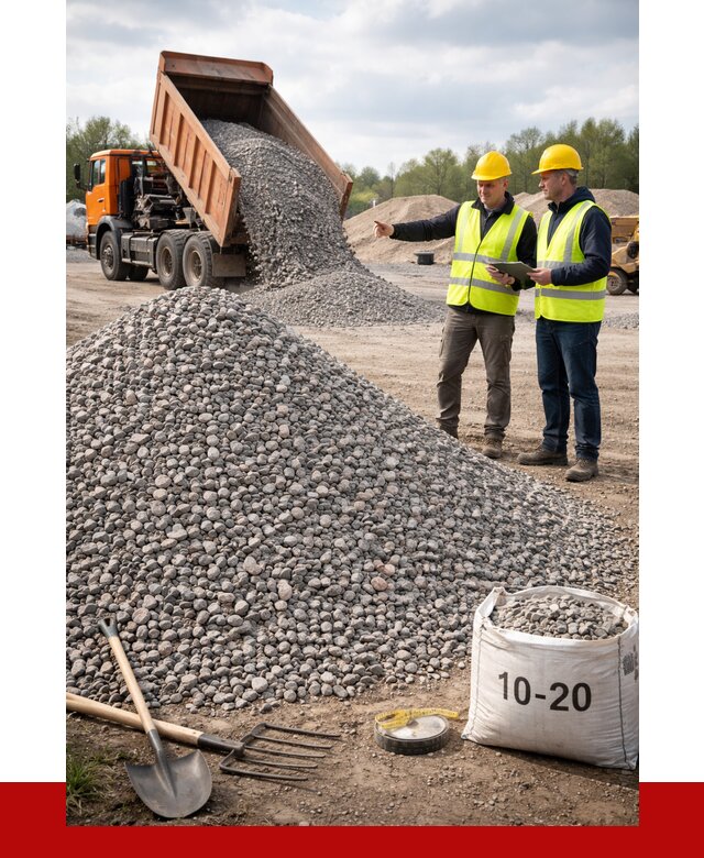 Гранитный щебень фракция 10-20 в Кунгуре от 4308 руб.|ПРОНЕРУДКнг