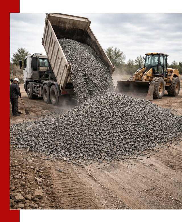Гранитный щебень фракция 10-20 с доставкой в Кунгуре
