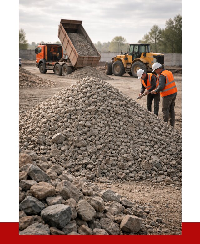 Гранитный щебень фракция 40-70 в Кунгуре от 2564 руб ПРОНЕРУДКнг