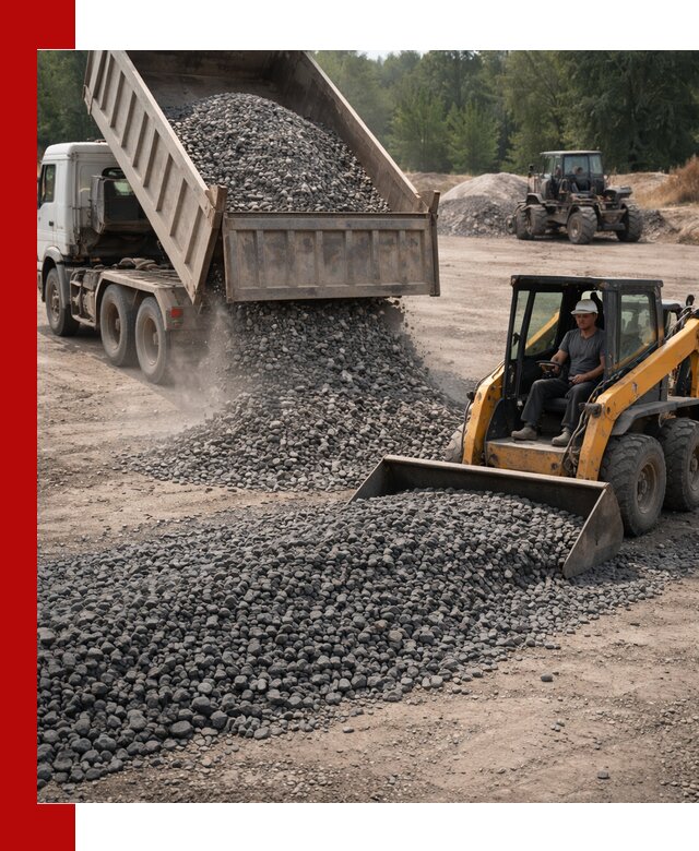 Гранитный щебень фракция 40-70 с доставкой в Кунгуре