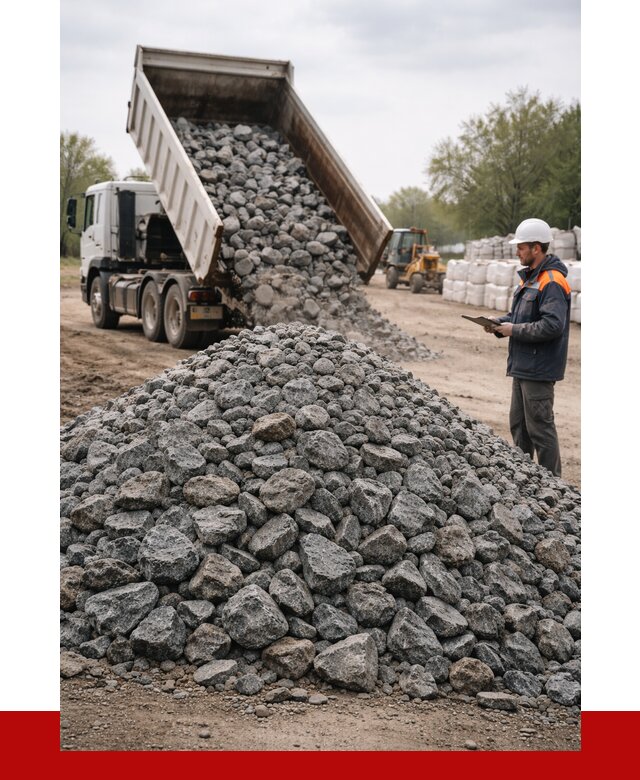 Гранитный щебень фракция 100-200 в Кунгуре от 4308 р. ПРОНЕРУДКнг