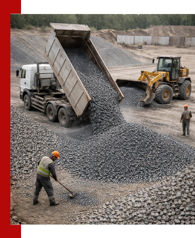 Щебень габбро-диабаз фр. 5-20 с доставкой в Кунгуре