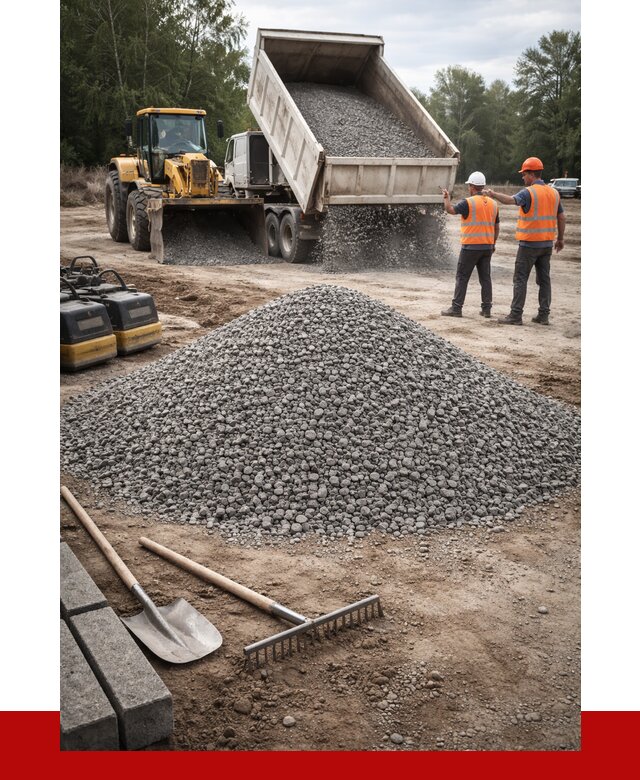 Гравийный щебень купить в Кунгуре от 2256 р. ПРОНЕРУДКнг
