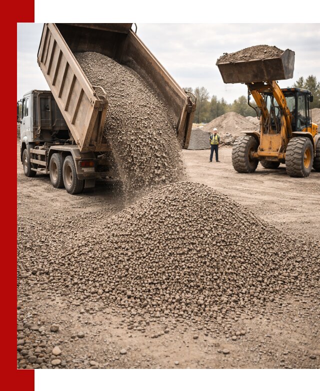 Гравийный щебень фракция 3–10 с доставкой в Кунгуре