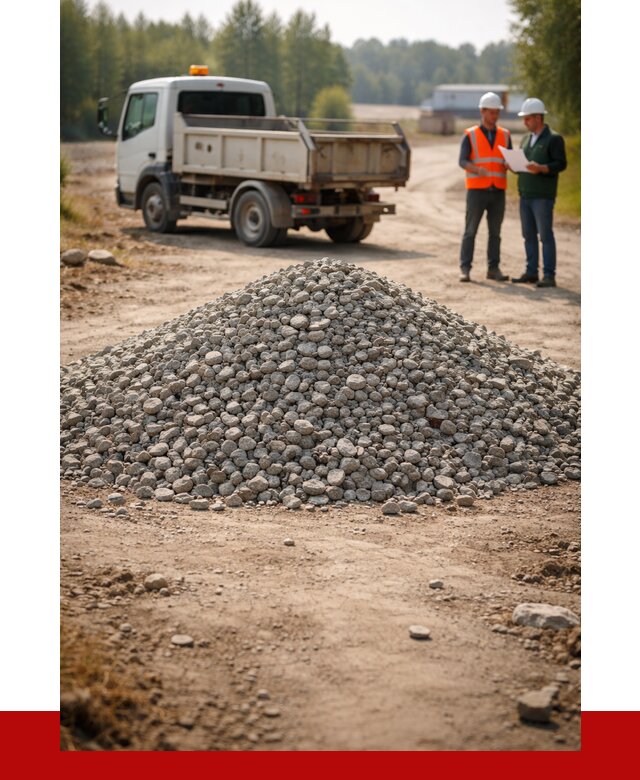 Гравийный щебень фракция 20-40 в Кунгуре от 1231 р. | ПРОНЕРУДКнг