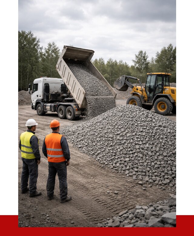 Гравийный щебень фракция 40-70 в Кунгуре от 9743р | ПРОНЕРУДКнг