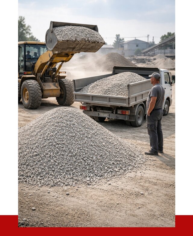 Известняковый щебень фр. 0-5 в Кунгуре от 4308 р. | ПРОНЕРУДКнг