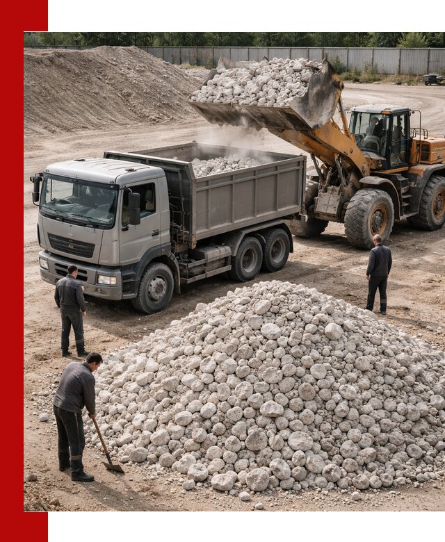 Известняковый щебень фракция 70–150 с доставкой в Кунгуре