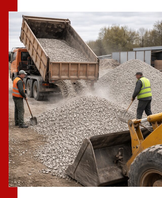 Доломитовый щебень фракции 5-20 с доставкой в Кунгуре