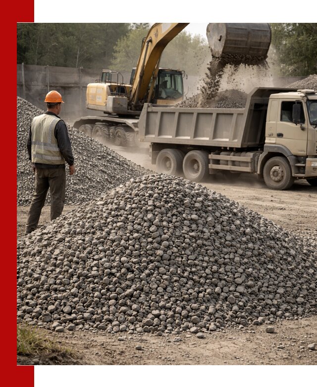 Шлаковый щебень фракция 5-20 с доставкой в Кунгуре