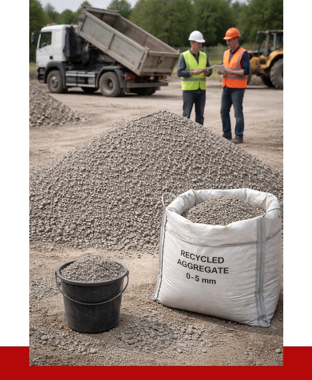 Вторичный щебень фракция 0-5 в Кунгуре от 1641 р. ПРОНЕРУДКнг