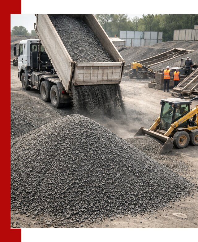 Вторичный щебень фракция 0–5 с доставкой в Кунгуре