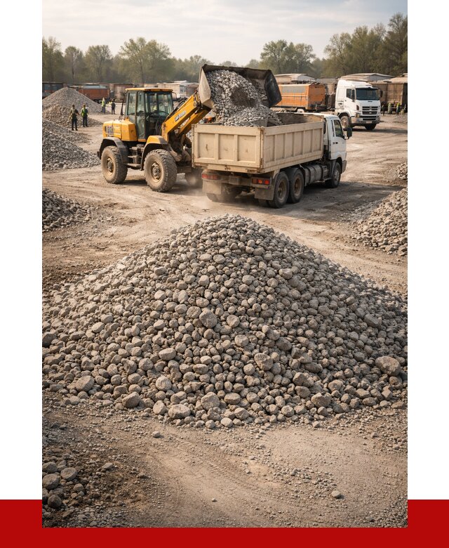 Вторичный щебень фракция 40-70 в Кунгуре от 1785 р, ПРОНЕРУДКнг