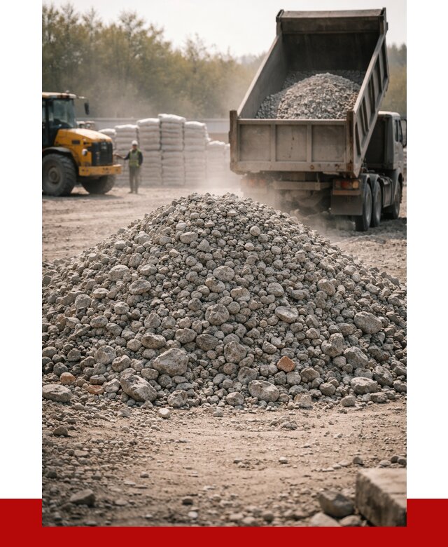 Вторичный щебень фракция 70-150 в Кунгуре от 1436 р. | ПРОНЕРУДКнг