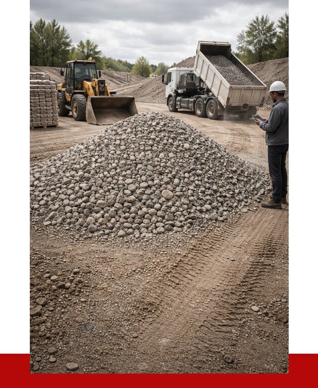 Купить бетонный щебень в Кунгуре, от 3282 р. ПРОНЕРУДКнг