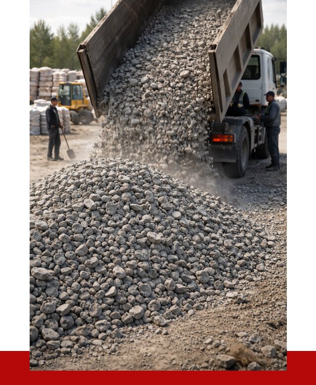 Бетонный щебень фракция 40-70 в Кунгуре от 1846 р. ПРОНЕРУДКнг