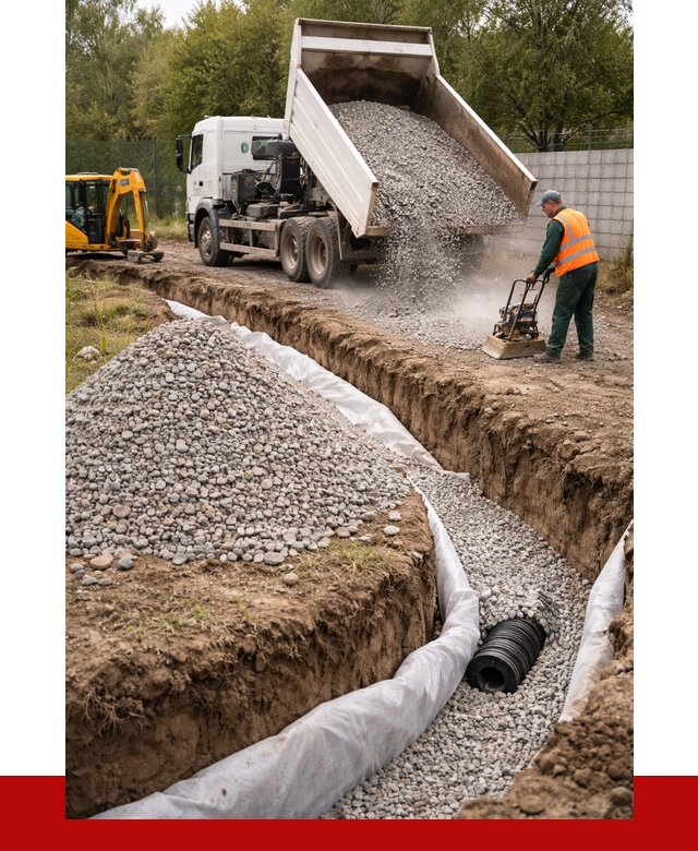 Щебень для дренажа в Кунгуре от 1897 р., ПРОНЕРУДКнг доставка