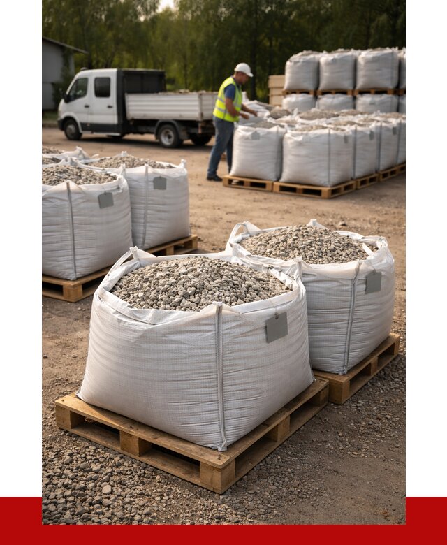 Щебень в мешках с доставкой в Кунгуре от 4308 р. | ПРОНЕРУДКнг