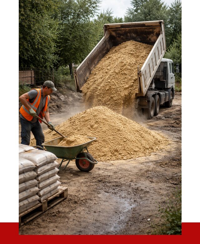 Купить песок с доставкой в Кунгуре от 1846 р. | ПРОНЕРУДКнг