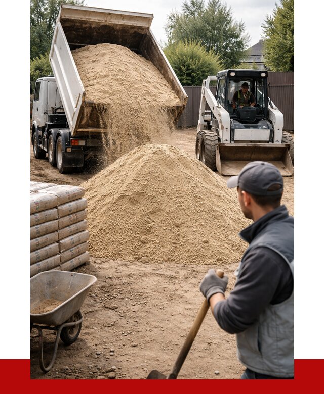 Мытый речной песок с доставкой в Кунгуре от 1487 р. | ПРОНЕРУДКнг