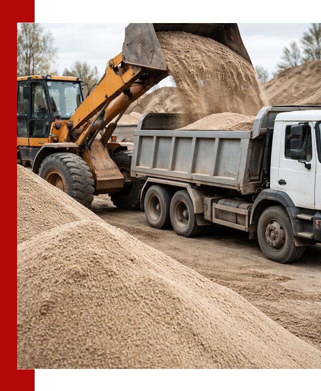 Доставка сеяного песка в Кунгуре оптом и в розницу