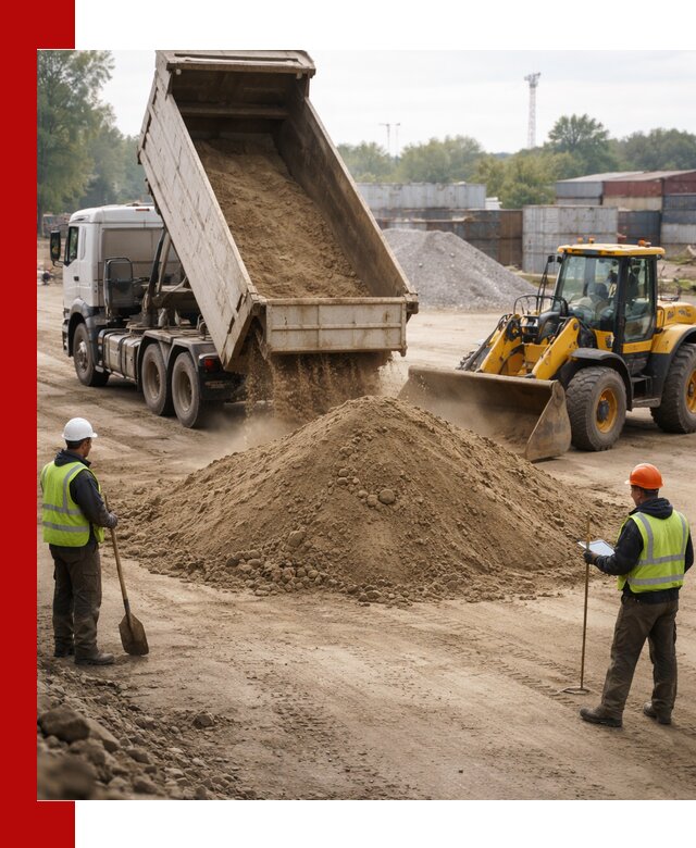 Доставка и продажа пескогрунта оптом и в розницу в Кунгуре