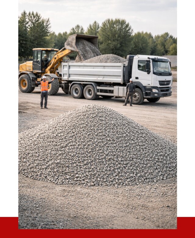 Купить мытый гравий в Кунгуре от 3590 р, доставка ПРОНЕРУДКнг