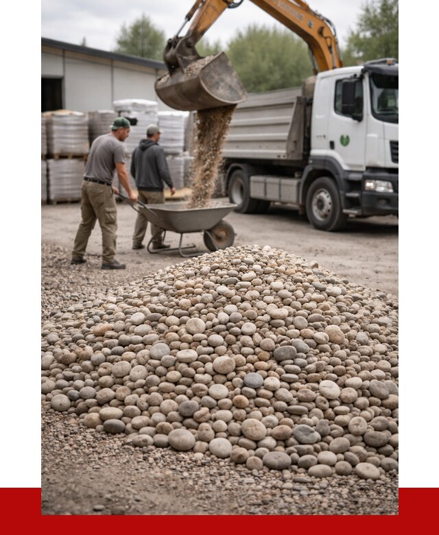 Галька декоративная в Кунгуре от 3282 р. за куб | ПРОНЕРУДКнг