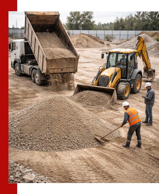 Поставка и доставка ПГС С4 в мешках и самосвалах в Кунгуре
