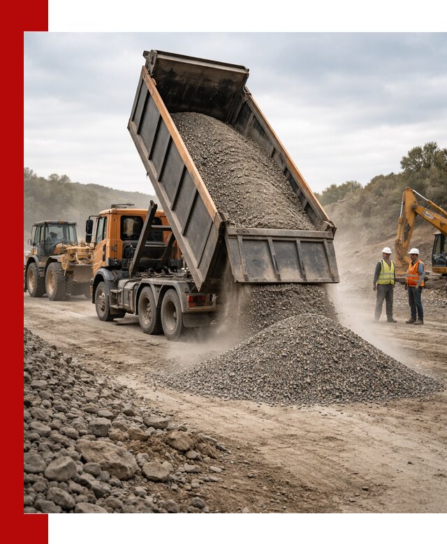 Щебёночно-песчаная смесь ЩПС С1 с доставкой в Кунгуре