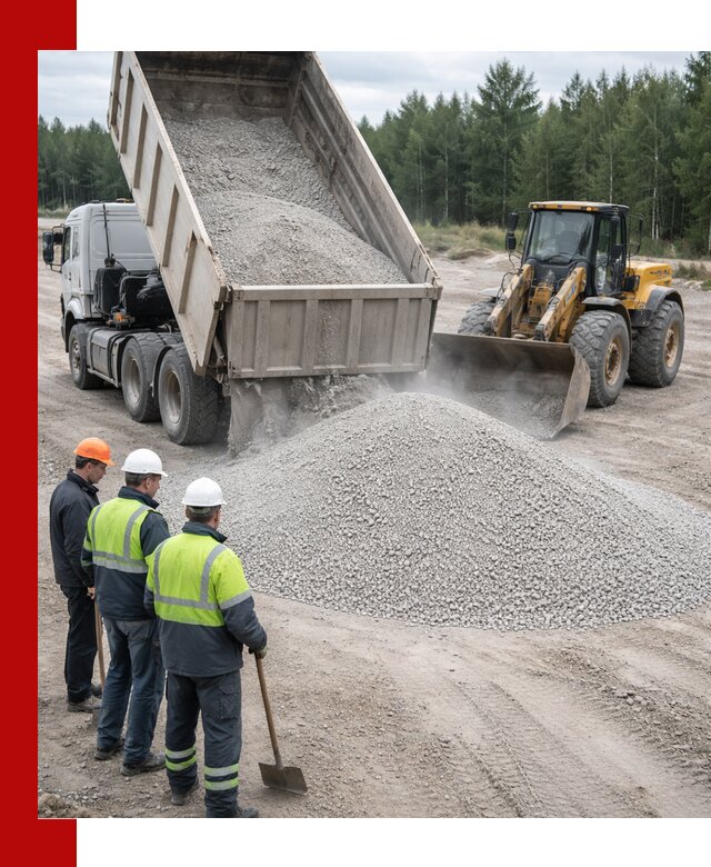 Известняковый отсев 0-5 доставка в Кунгуре быстро и выгодно