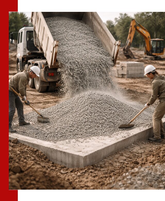 Доставка и продажа отсева для бетона в Кунгуре