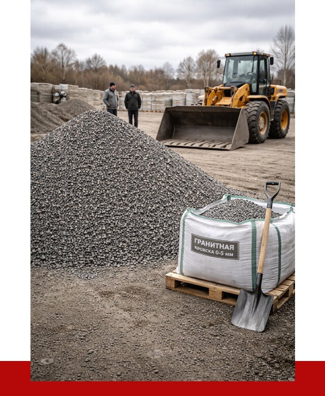 Купить гранитную крошку в Кунгуре от 4923 р. с доставкой | ПРОНЕРУДКнг