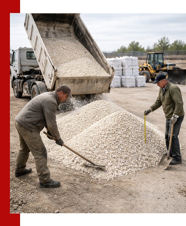 Мраморная крошка с доставкой и разгрузкой в Кунгуре