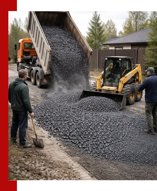 Крошка габбро с доставкой в Кунгуре для строительных работ