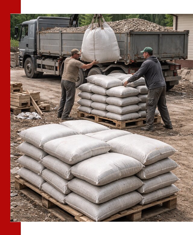 Керамзит в мешках с доставкой в Кунгуре от компании-поставщика