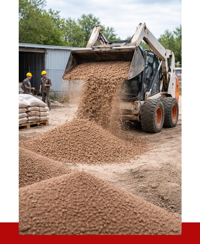 Керамзитовый песок в Кунгуре с доставкой от 4615 р. | ПРОНЕРУДКнг