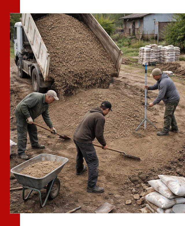Керамзитовый песок с доставкой в Кунгуре оптом и в розницу