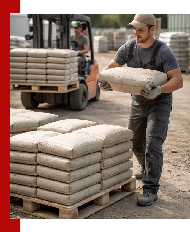 Доставка цемента в мешках оптом и в розницу в Кунгуре