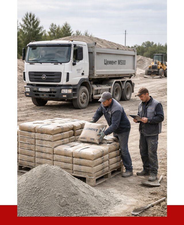 Купить цемент м500 с доставкой в Кунгуре от 5333 р. | ПРОНЕРУДКнг