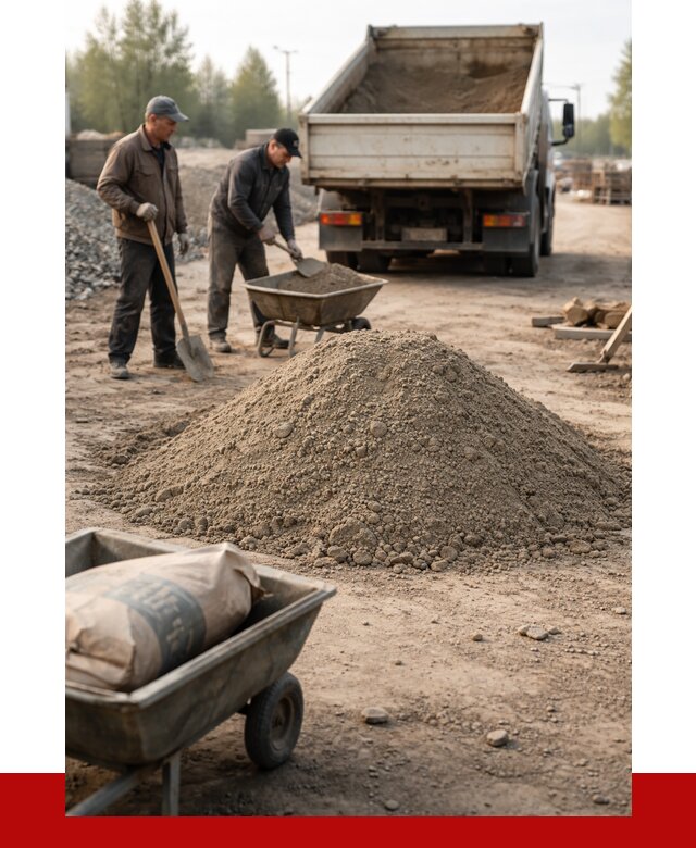 Цементно-песчаная смесь М150 в Кунгуре от 4820 р. | ПРОНЕРУДКнг