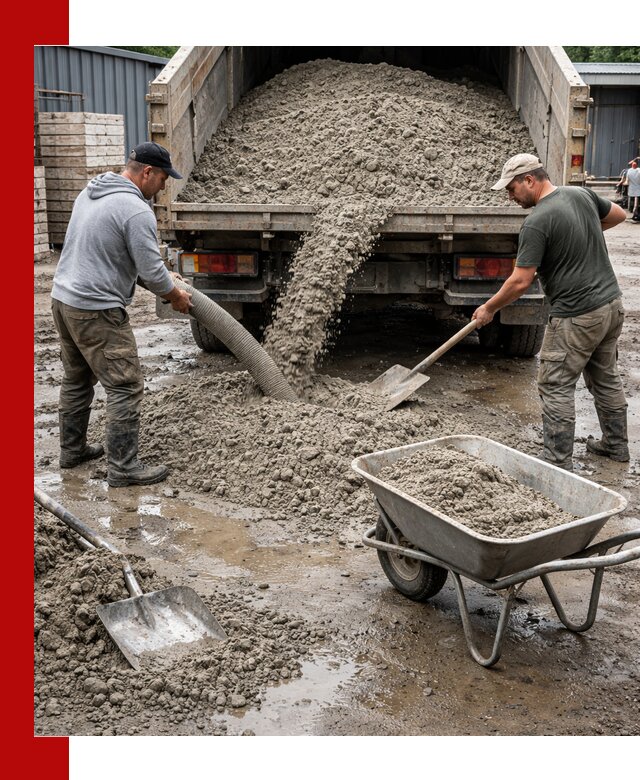 Цементно-песчаная смесь М150 доставка в Кунгуре