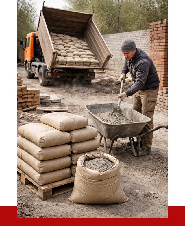 Купить сухую смесь для кладки в Кунгуре от 1231 р. | ПРОНЕРУДКнг