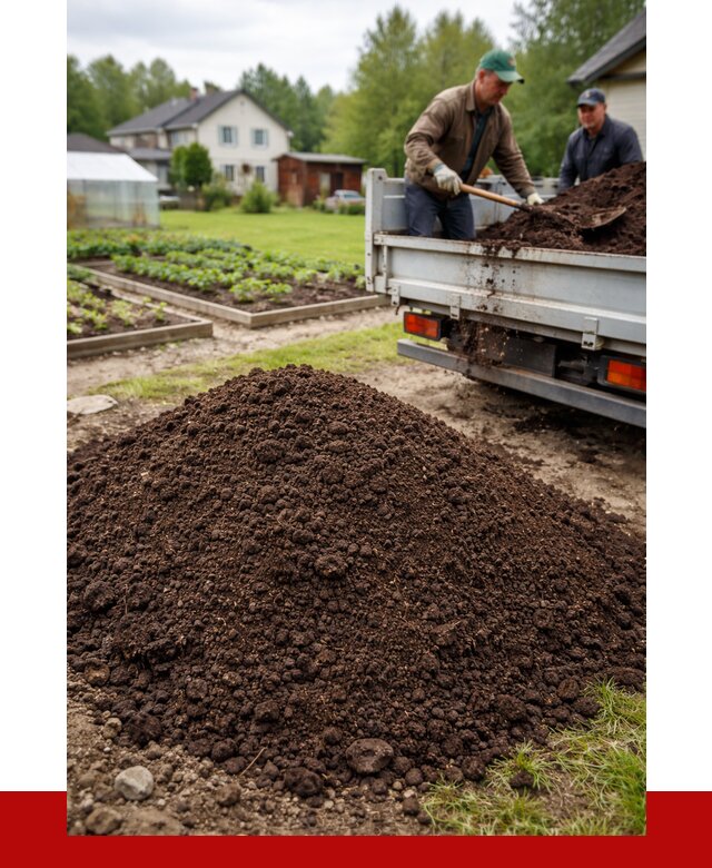 Плодородный грунт в Кунгуре с доставкой от 4308 р. | ПРОНЕРУДКнг