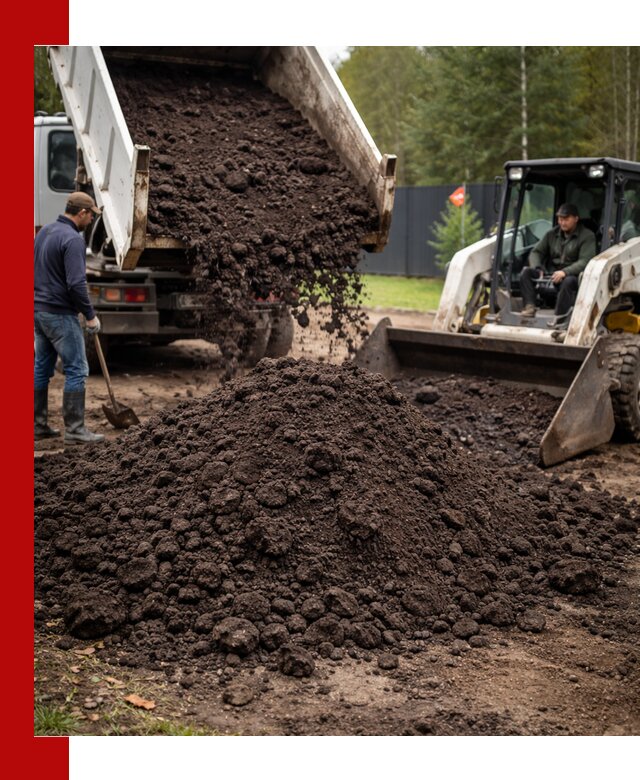 Плодородный грунт с доставкой в Кунгуре для садов и огородов